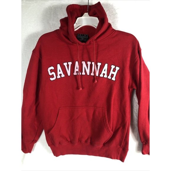 212 Collection Other - Savanna Red Heavy Weight Sweater Sweatshirt Hoodie Men’s Size Small